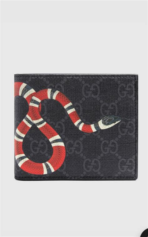 fake gucci wallet snake|gucci snake coin wallet.